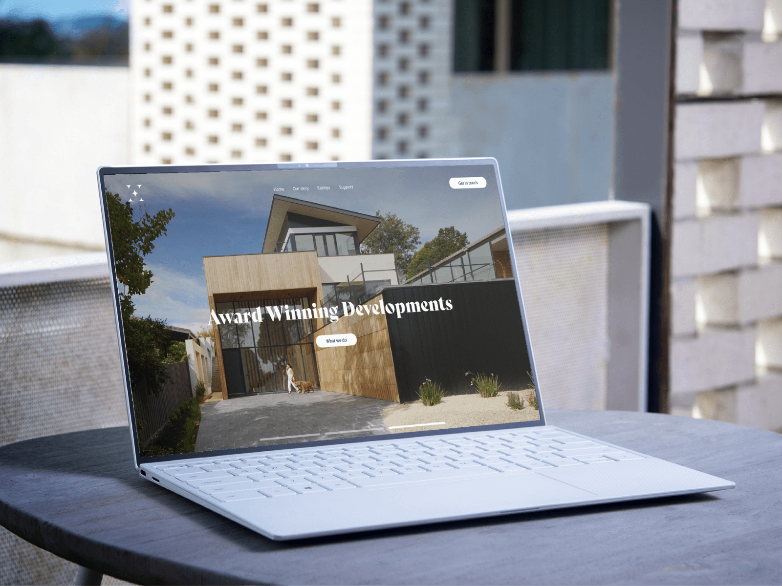 heathwood developments mobile mockup