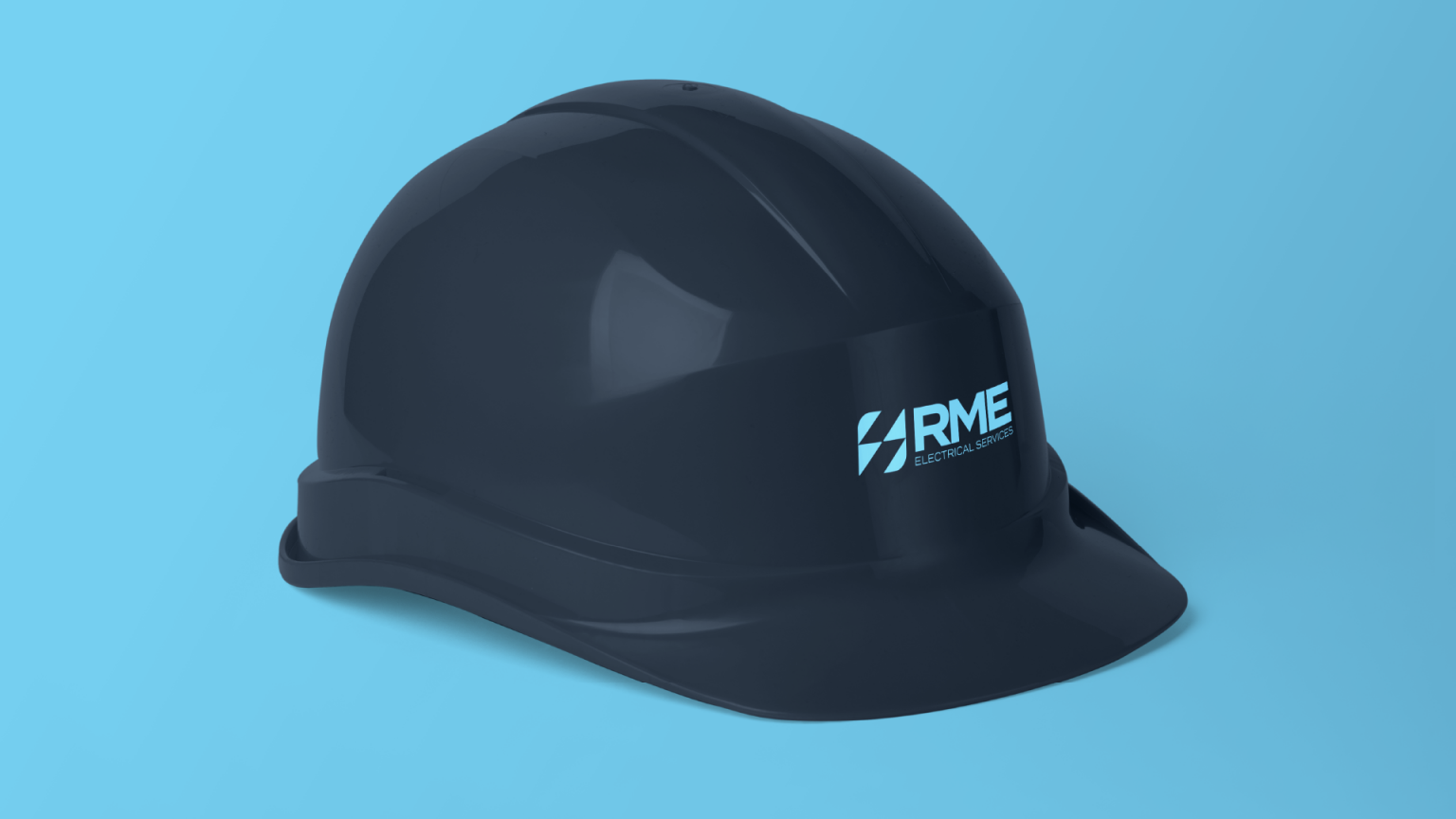 rme safety helmet mock up